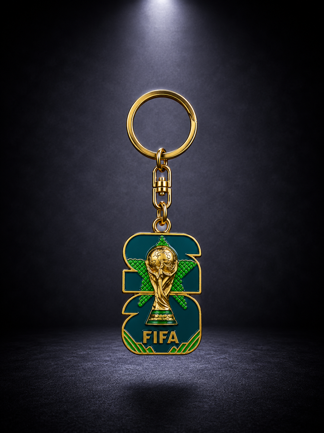 Llavero Trofeo FIFA World Cup (Verde)